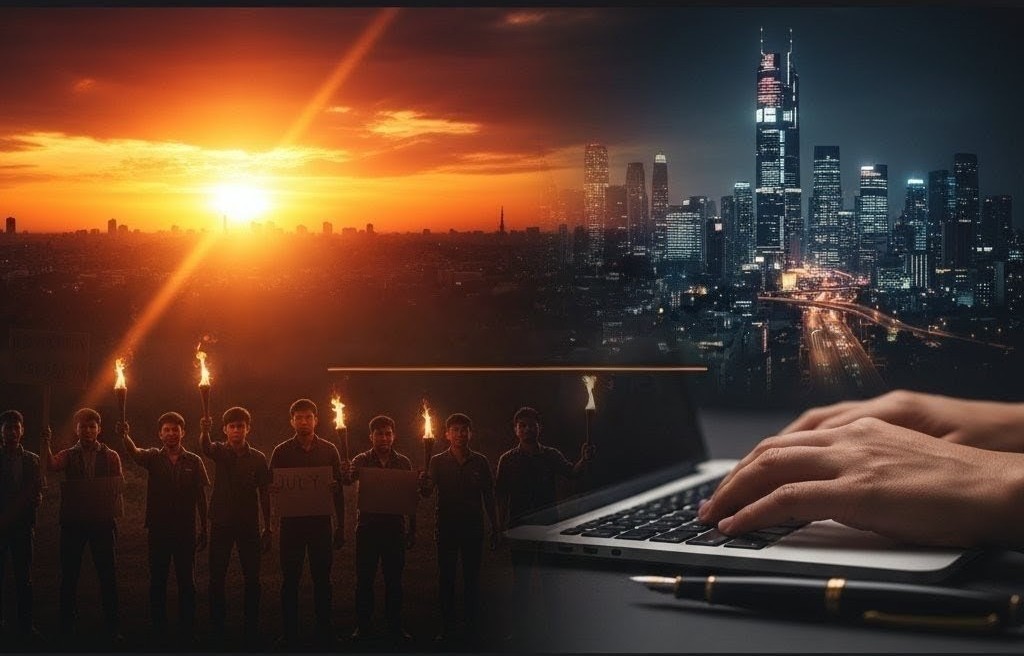 নতুন বাংলাদেশের স্বপ্নকে ধারণ করে এই পথচলা